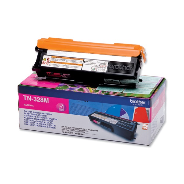 Brother TN-328M Magenta eredeti toner Brother TN-328M Magenta eredeti toner