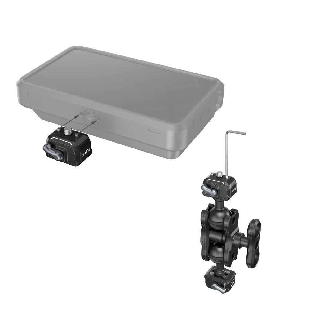 SMALLRIG Drop-in HawkLock mini Magic Arm with Quick Release Ball Head SMALLRIG Drop-in HawkLock mini Magic Arm with Quick Release Ball Head