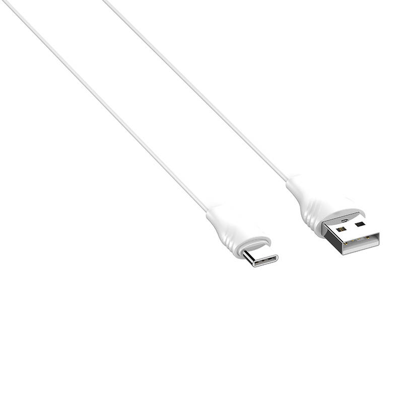 USB to USB-C cable LDNIO LS551, 2.1A, 1m (white) USB to USB-C cable LDNIO LS551, 2.1A, 1m (white)