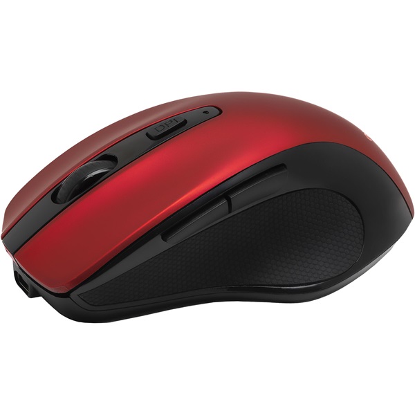 Bluestork   M-WL-OFF75-RED Rechargeable 1600 DPI  6 gomb  optikai Vezeték nélküli Egér Piros 