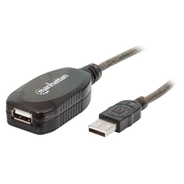 Manhattan USB2.0 extender aktív 10m (150248) Manhattan USB2.0 extender aktív 10m (150248)