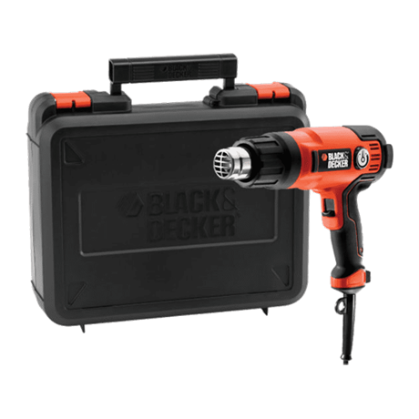 Black and Decker KX2200K-QS 2000W Hőlégfúvó kofferrel