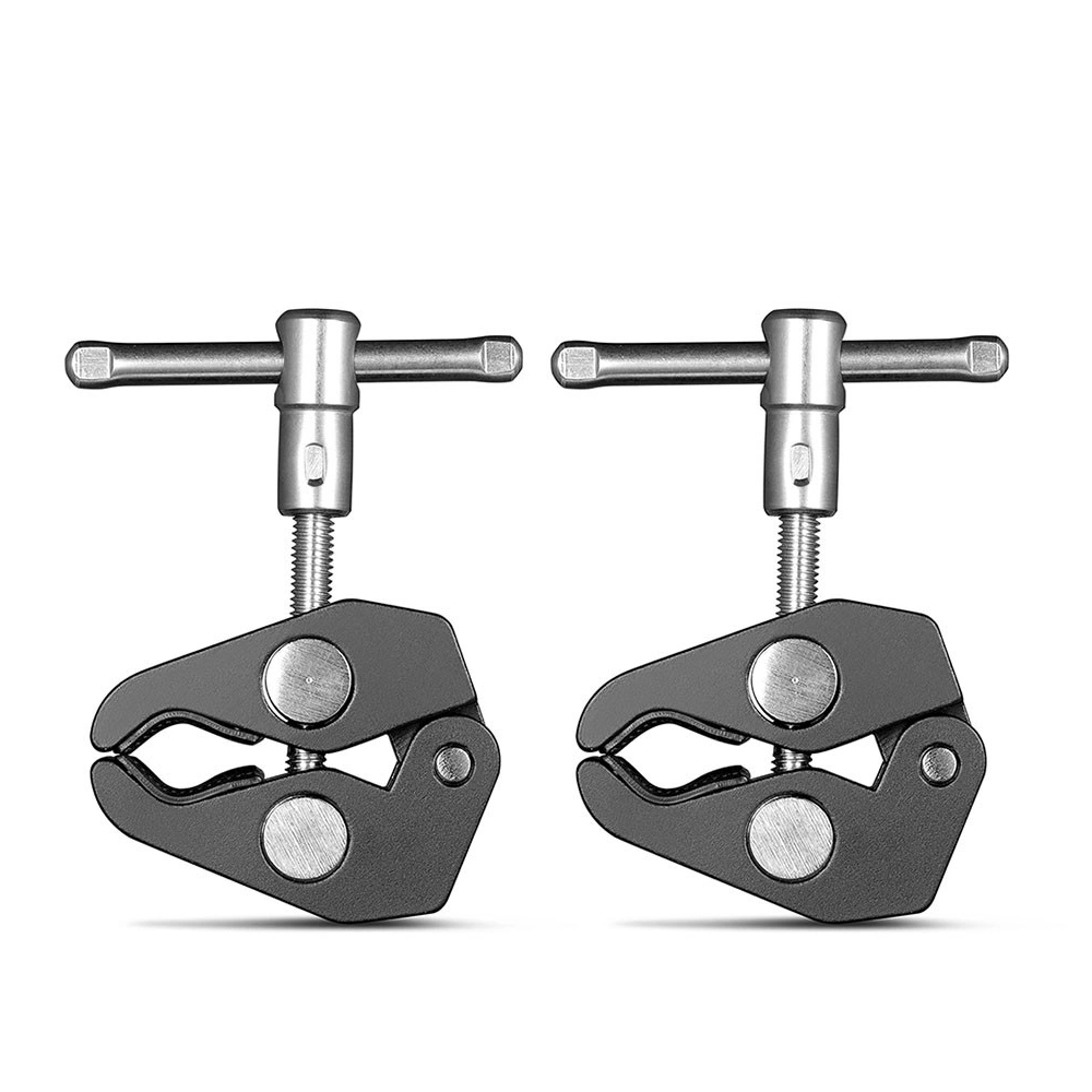 SMALLRIG Super Clamp with 1/4" and 3/8" Thread (2pcs Pack) 2058