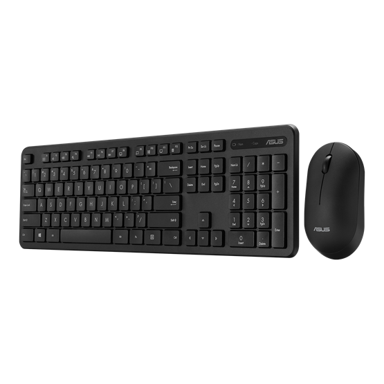  ASUS CW100 vezeték nélküli billentyűzet és egér készlet HU layout fekete