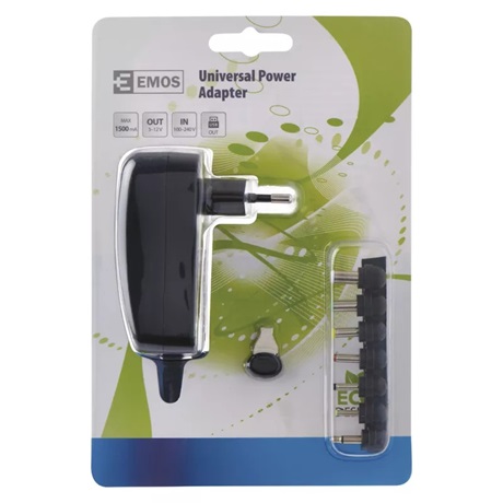 Emos N3112 UNIVERZÁLIS TÖLTŐADAPTER 1500MA USB Emos N3112 UNIVERZÁLIS TÖLTŐADAPTER 1500MA USB