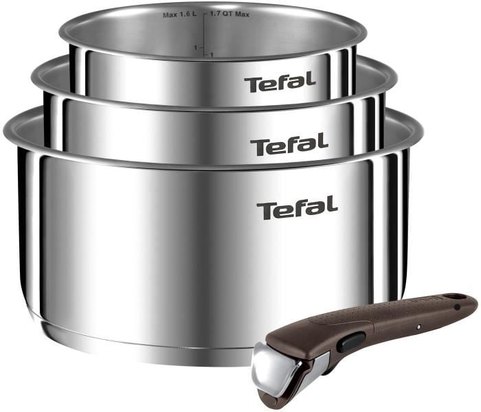 Tefal L9254S55 Ingenio rozsdamentes acél indukciós edényszett 3 db-os