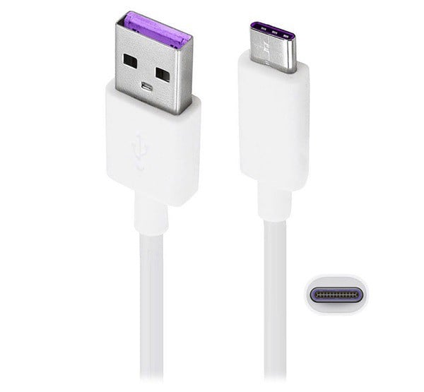 HUAWEI AP71 adatkábel és töltő (USB - Type-C, 5A, gyorstöltés támogatás, 100cm) FEHÉR (AP71 / HL1289_B) HUAWEI AP71 adatkábel és töltő (USB - Type-C, 5A, gyorstöltés támogatás, 100cm) FEHÉR (AP71 / HL1289_B)