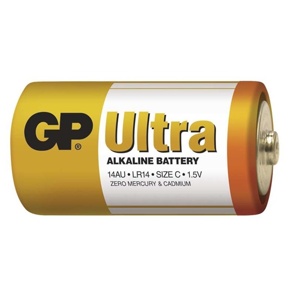 GP 1.5V Ultra alkáli 14AU baby(C) elem (2db/bliszter) (GP14AU-BL2) GP 1.5V Ultra alkáli 14AU baby(C) elem (2db/bliszter) (GP14AU-BL2)