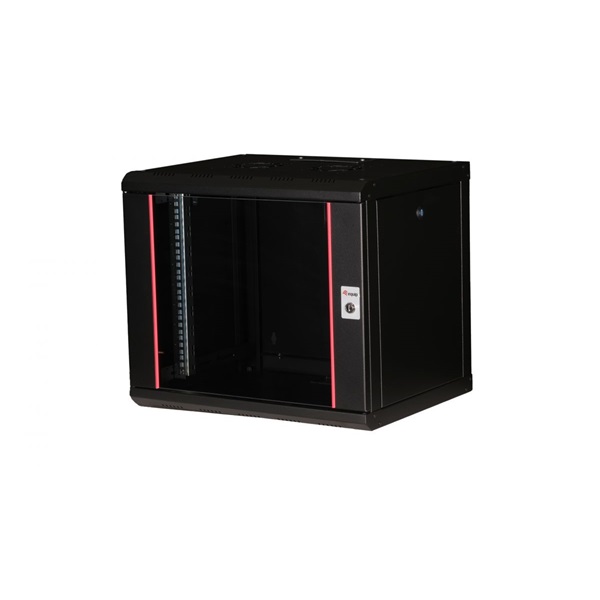 Equip EPM-09-6045-B-CBAA  19"  9U 600x450mm Fali Rackszekrény Fekete 