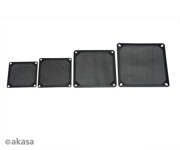 Akasa aluminium ventilátor porszűrő 14cm fekete (GRM140-AL01-BK) Akasa aluminium ventilátor porszűrő 14cm fekete (GRM140-AL01-BK)