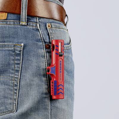 Knipex 16 85 125 SB kábelcsupaszoló, blankoló hosszvágó pengével 8/13 mm 0.2/4 mm2 Knipex 16 85 125 SB kábelcsupaszoló, blankoló hosszvágó pengével 8/13 mm 0.2/4 mm2