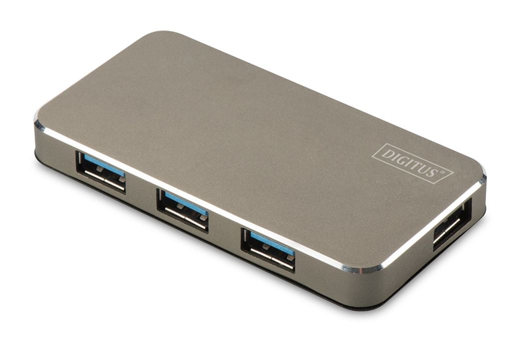 Digitus USB 3.0 4 portos Hub (DA-70240) Digitus USB 3.0 4 portos Hub (DA-70240)