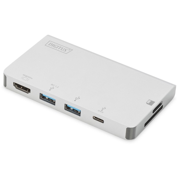 Digitus USB Type-C Multiport Travel Dock notebook dokkoló (DA-70867)