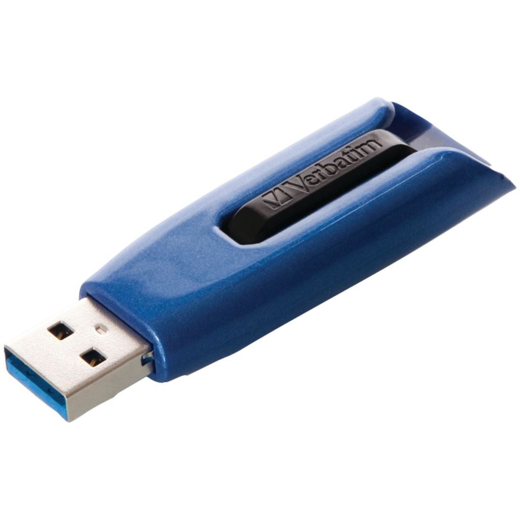 Pen Drive 128GB Verbatim V3 MAX kék USB 3.0 (49808) Pen Drive 128GB Verbatim V3 MAX kék USB 3.0 (49808)