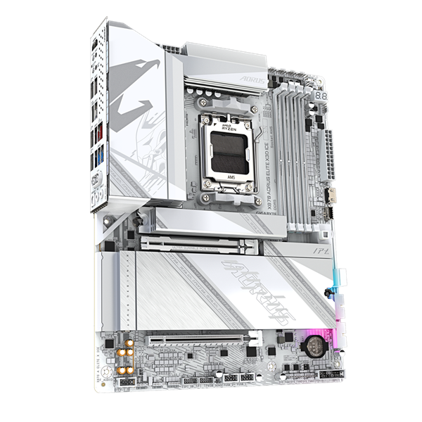 GIGABYTE AM5 X870 AORUS ELITE X3D ICE AMD X870 ATX Alaplap