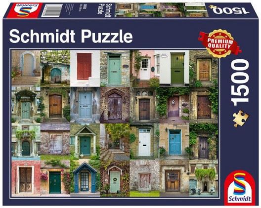 Schmidt Ajtók, 1500 db-os puzzle (58950)