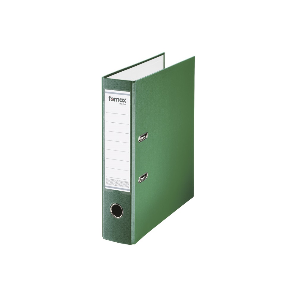 Fornax Master Iratrendező A4, 8cm,  zöld (SA-403310)