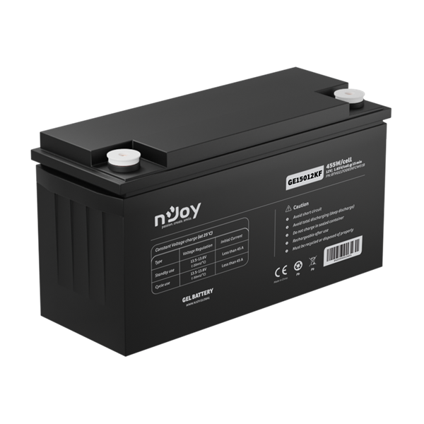 NJOY GE15012KF  12V/150Ah  T11  zárt gondozás mentes  GEL akkumulátor  