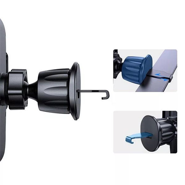 Haffner FN0470 V3 univerzális fekete szellőzőrácsba illeszthető telefon tartó Haffner FN0470 V3 univerzális fekete szellőzőrácsba illeszthető telefon tartó