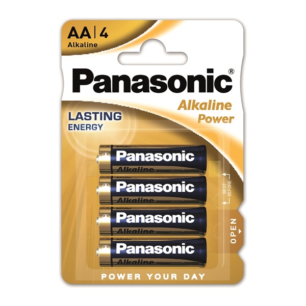 Panasonic 1.5V Alkáli AA ceruza elem Alkaline Power (4db / csomag) (LR6APB/4BP) Panasonic 1.5V Alkáli AA ceruza elem Alkaline Power (4db / csomag) (LR6APB/4BP)