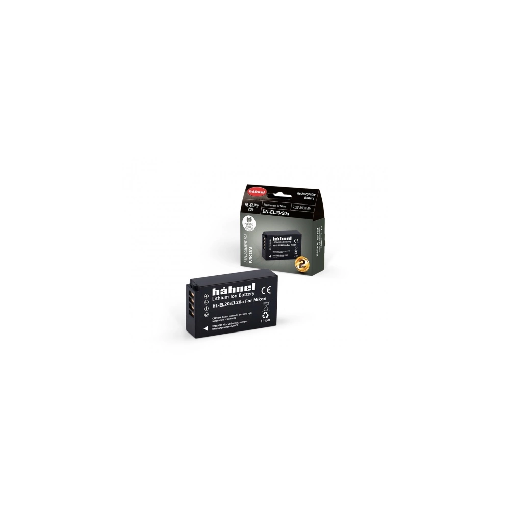 HAHNEL HL-EL20/20A Nikon EN-E20/20A 880 mAh akkumulátor HAHNEL HL-EL20/20A Nikon EN-E20/20A 880 mAh akkumulátor