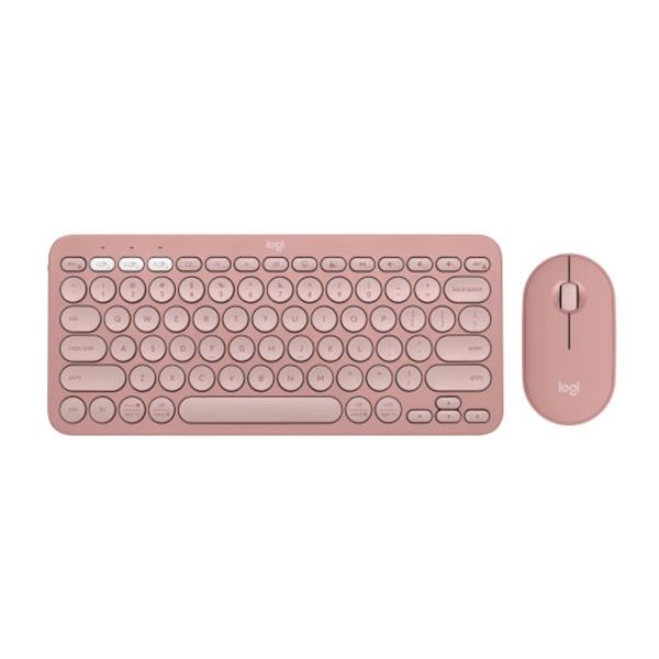 Logitech 2 Combo vezeték nélküli rózsaszín billentyűzet + egér Logitech 2 Combo vezeték nélküli rózsaszín billentyűzet + egér