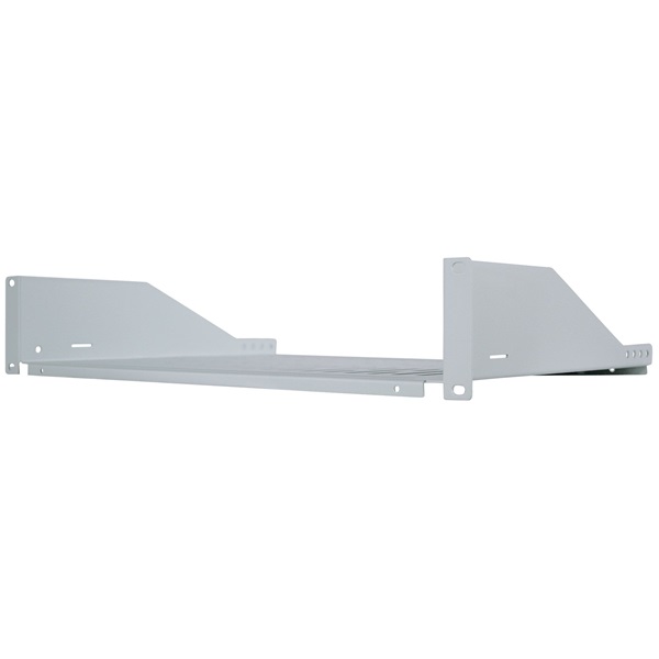 Manhattan Rackszekrény polc  710947 19"  2U konzolos  fix  350 mm mély Szürke 