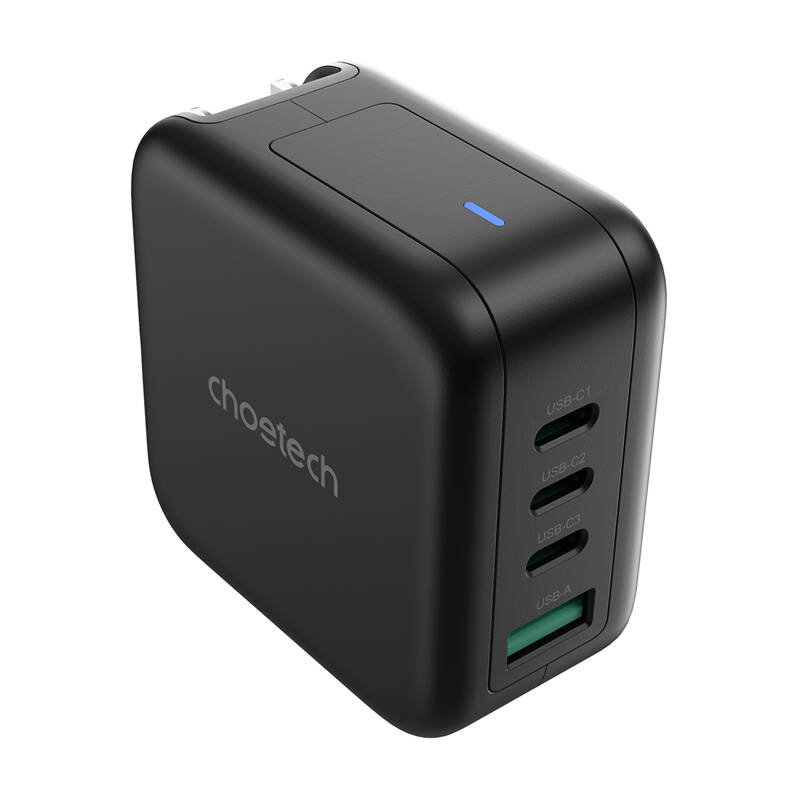 Choetech PD6055 70W GaN hálózati töltő amerikai  EU, UK, AU adapterekkel