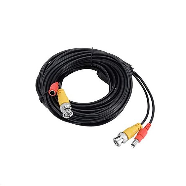 WaliSec BNC+DC táp kábel 20m (WS-HDVP75FT-CU)