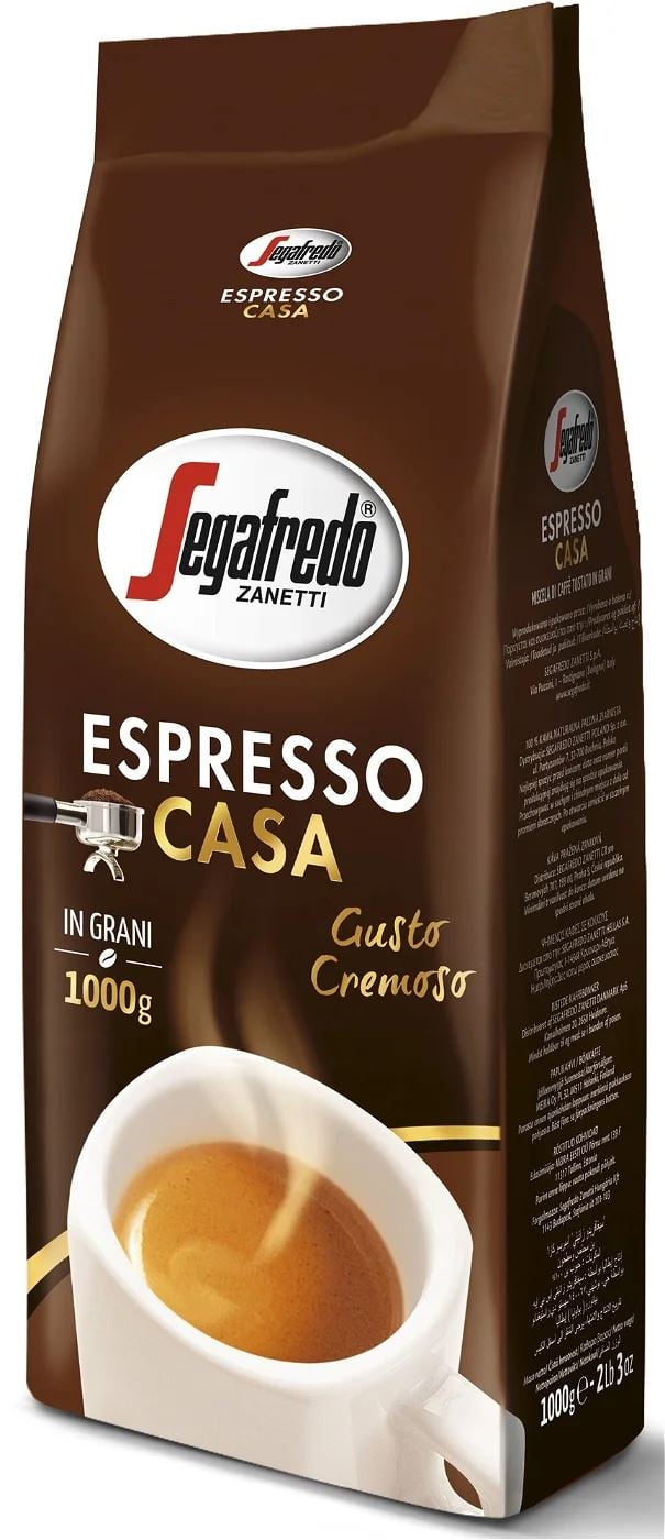 Segafredo Espresso Casa szemes kávé 1000g (8003410311089)