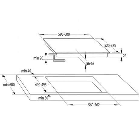 Gorenje GI6421SYW FŐZŐLAP INDUKCIÓS