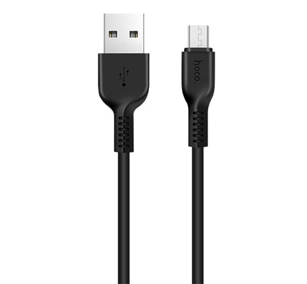 HOCO X20 adatkábel és töltő (USB - microUSB, törésgátló, gyorstöltés támogatás, 100cm) FEKETE (X20_MICRO_1M_B) HOCO X20 adatkábel és töltő (USB - microUSB, törésgátló, gyorstöltés támogatás, 100cm) FEKETE (X20_MICRO_1M_B)