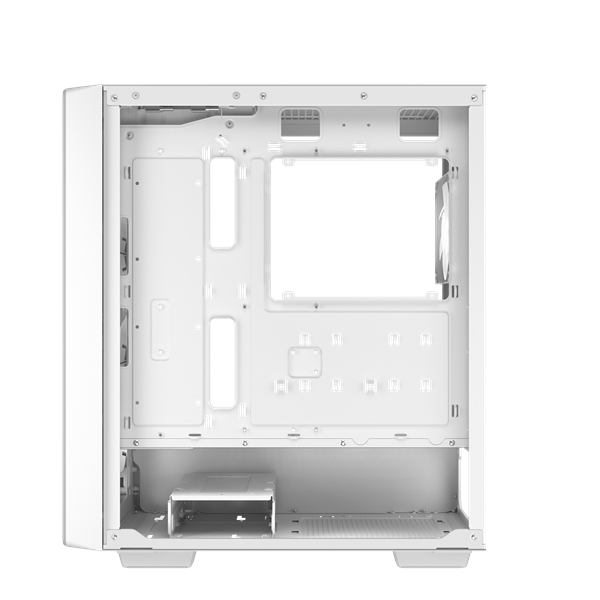 DeepCool CC560 MESH WH V2  ablakos  4x12cm A-RGB ventilátor ATX  Számítógépház fehér 