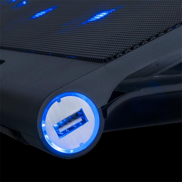 Advance  AIRSTREAM 18 Notebook Hűtőpad 18"-ig   Fekete