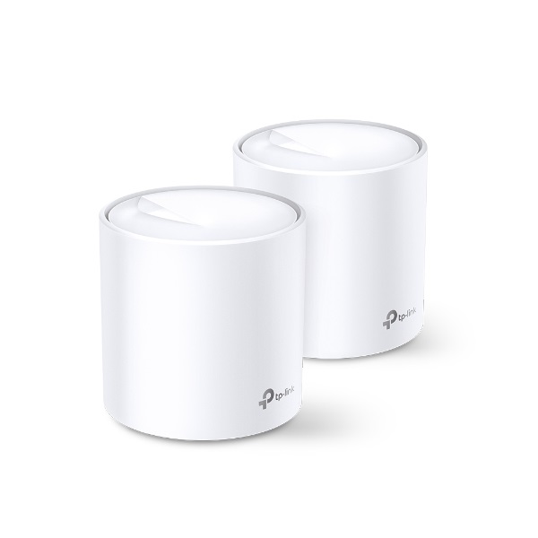 TP-LINK Deco X60(2-pack) AX5400 egész otthont lefedő Mesh Wi-Fi 6 rendszer