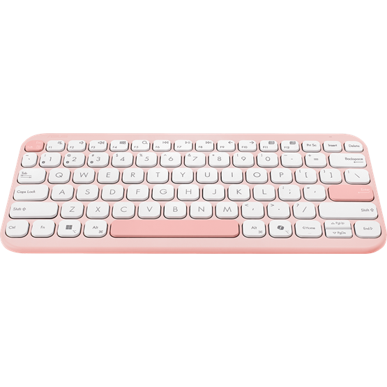 ASUS Marshmallow KW100 vezeték nélküli billentyűzet  HU  Rose Clay