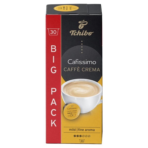 Tchibo Cafissimo Caffé Crema Fine kávékapszula 30db (492106) Tchibo Cafissimo Caffé Crema Fine kávékapszula 30db (492106)