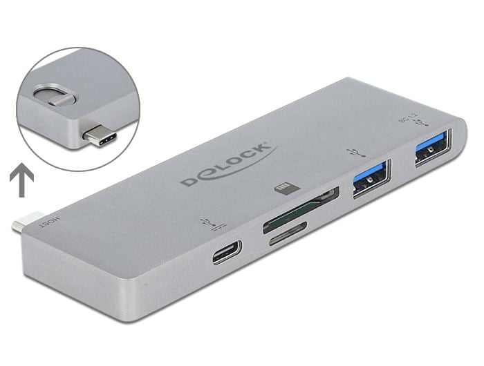 Delock 64078 MacBook USB Hub Delock 64078 MacBook USB Hub