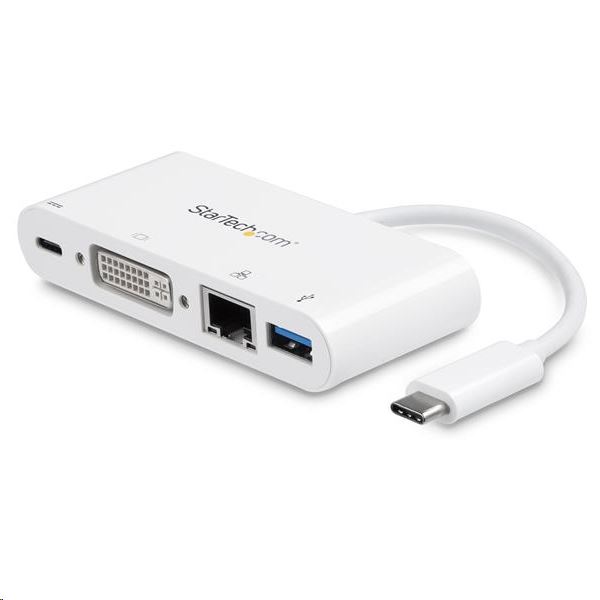 StarTech.com USB-C Multiport Adapter fehér (DKT30CDVPD) StarTech.com USB-C Multiport Adapter fehér (DKT30CDVPD)