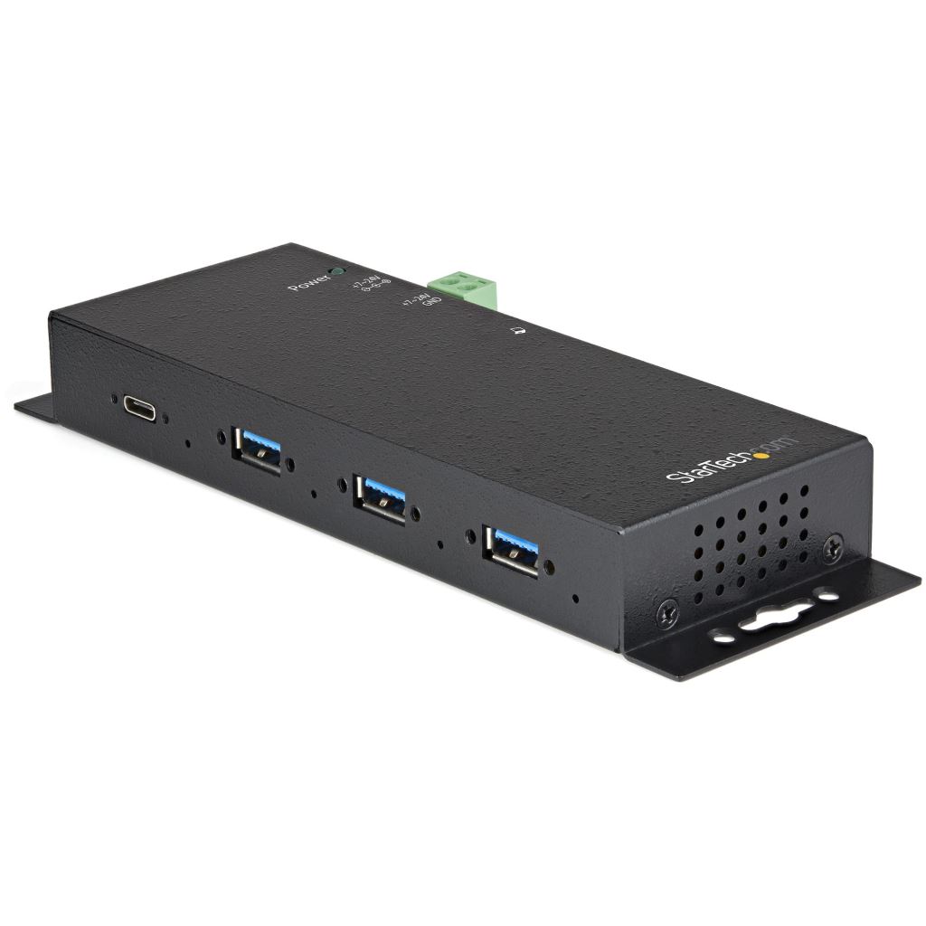 StarTech.com 4 portos USB-C Hub fekete (HB31C3A1CME)