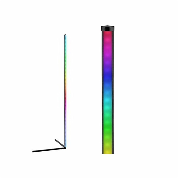 Tracer TRAOSW47253 Ambience Smart Corner 5 W 12 háttérvilágítási mód RGB világítás fekete gamer saroklámpa