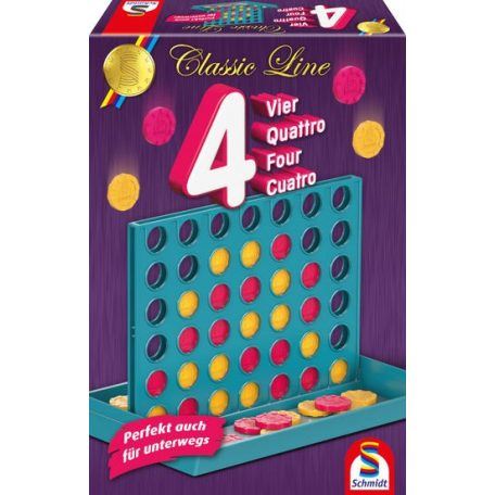 Schmidt Spiele Classic line Vier német nyelvű társasjáték (20023-183)