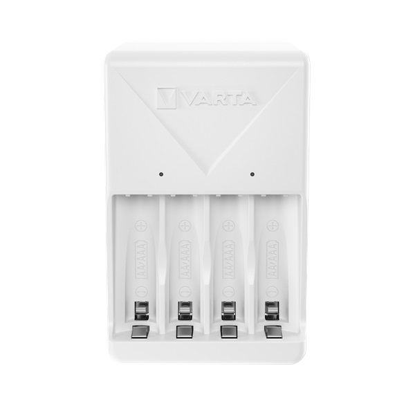 Elemtöltő, AA/AAA, 4x2100 mAh AA, VARTA "Plug"