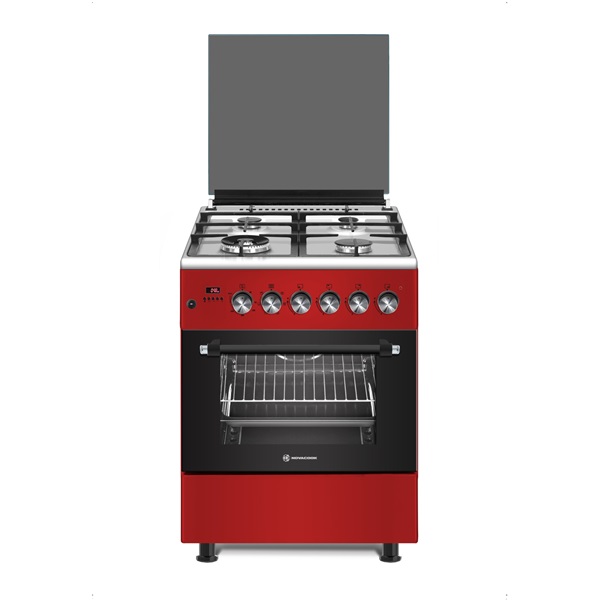 Novacook F6TS40EG-R Exclusive Line 60 meggypiros kombinált tűzhely Novacook F6TS40EG-R Exclusive Line 60 meggypiros kombinált tűzhely
