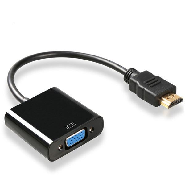 BlackBird HDMI-A - VGA átalakító fekete (BH1245) BlackBird HDMI-A - VGA átalakító fekete (BH1245)
