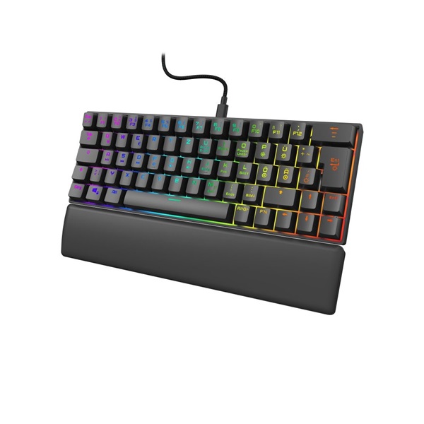 Hama 217828 URAGE EXODUS 760TKL RGB (red switch) fekete mechanikus billentyűzet Hama 217828 URAGE EXODUS 760TKL RGB (red switch) fekete mechanikus billentyűzet