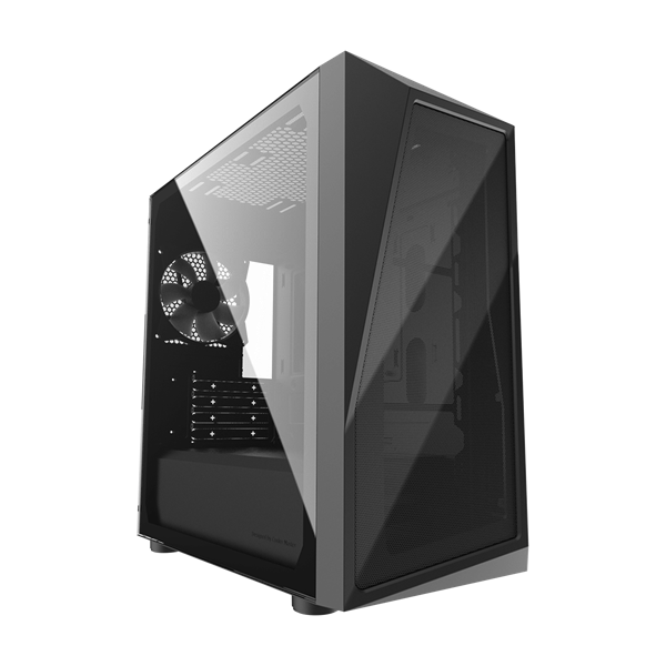 COOLER MASTER Mini Tower ATX CMP 320L 1db Ventilátorral Tápegység nélkül Ház Fekete