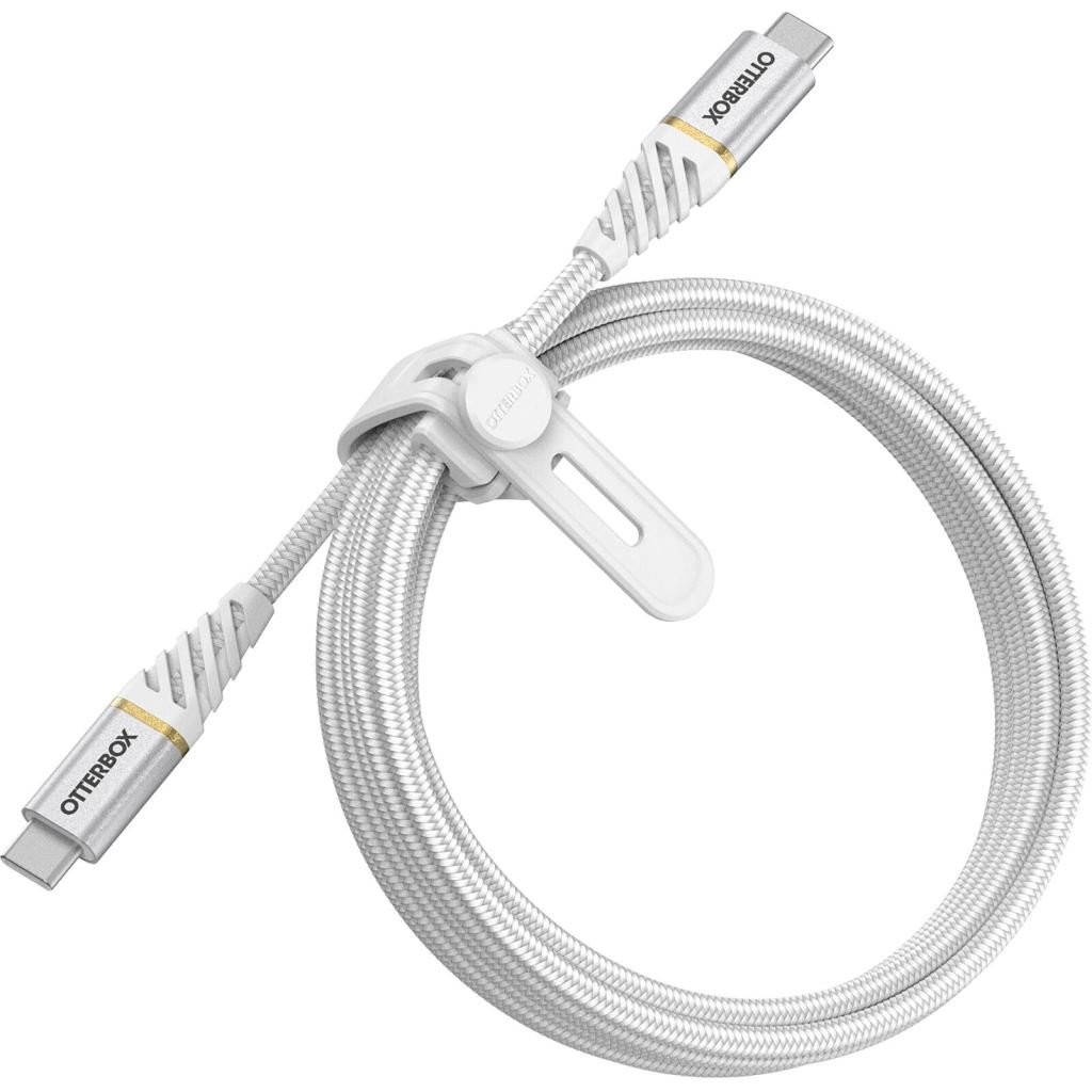 OtterBox Premium USB-C - USB-C gyorstöltő kábel 3m fehér (78-52682)