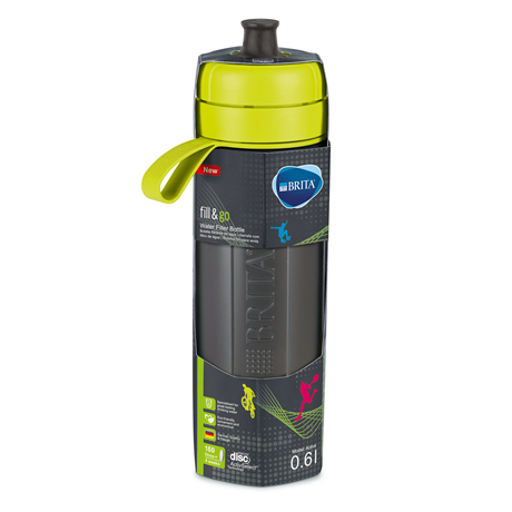 Brita FILL&GO ACTIVE 600ML LIME VÍZSZŰRŐ KULACS Brita FILL&GO ACTIVE 600ML LIME VÍZSZŰRŐ KULACS