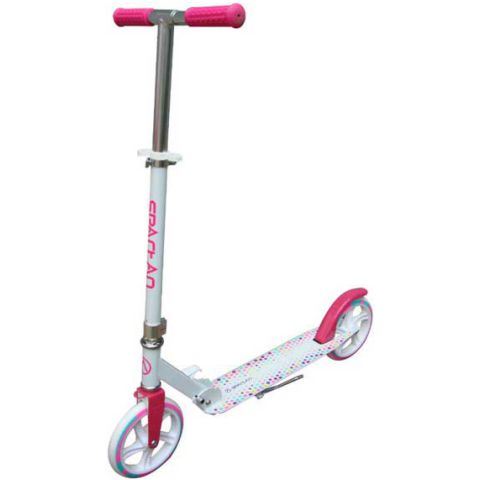 Spartan Sport Jumbo pink-fehér alumínium roller